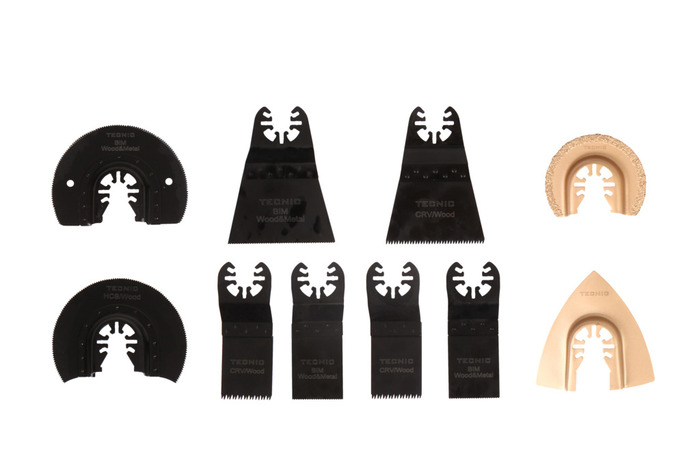 Klingset Multislip/Fogskärare 10 Delar Prize