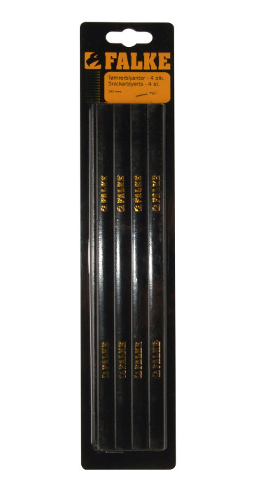 Snickarpenna 24 cm 4-pack Falke