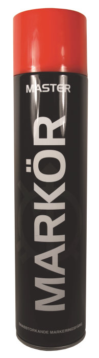 Märkspray Röd 600 ml