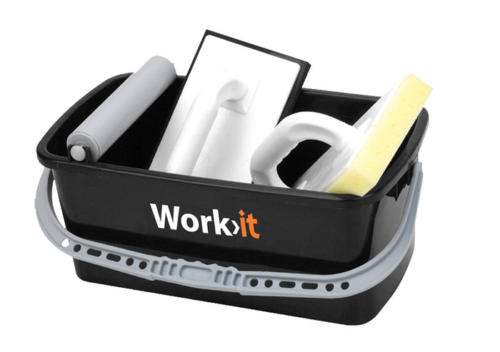 Fogsats Kakel & Klinker 3-dels Work>it