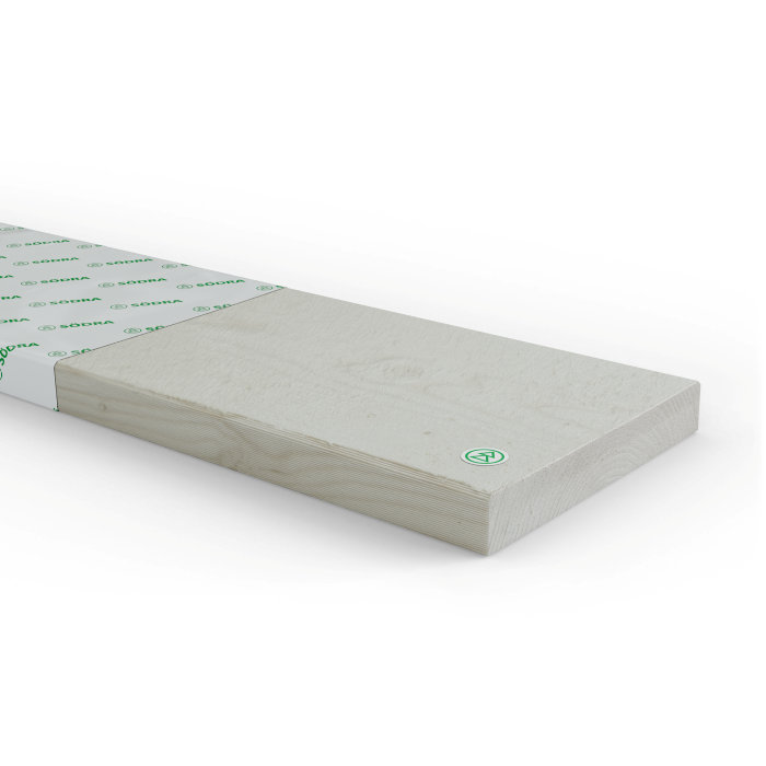 Ytterpanel Grundmålad 22 x 145 mm - 3 m Södra Wood