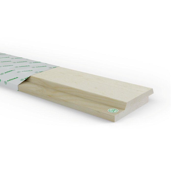 Herrgårdspanel 22 X 120 Mm - 4,2 M Södra Wood