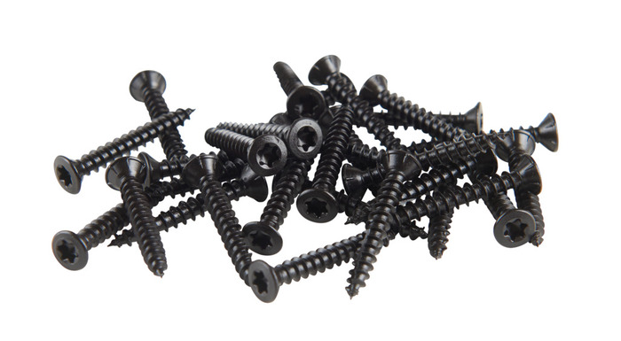 Skruv T/akustikpanel 4 X 25 Mm Svart 100-pack Fibrotech