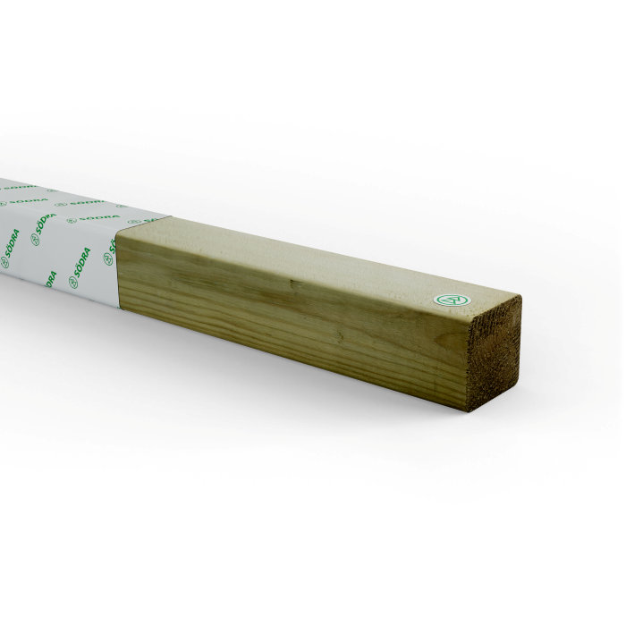 Regel Impregnerad 45 x 45 mm - 3 m Södra Wood