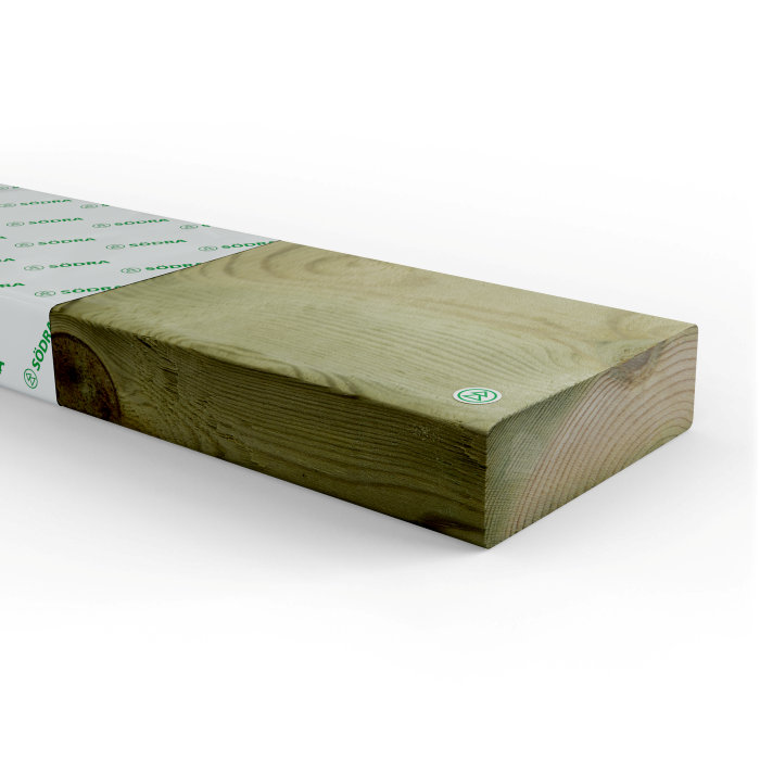 Regel Impregnerad 45 X 145 Mm - 5,4 M Södra Wood