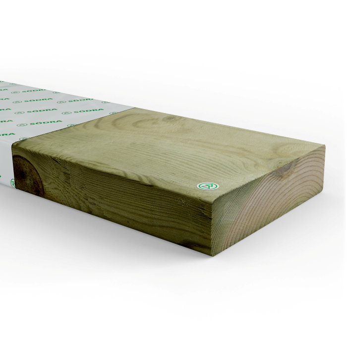 Regel Impregnerad 45 x 170 mm - 5,4 m Södra Wood