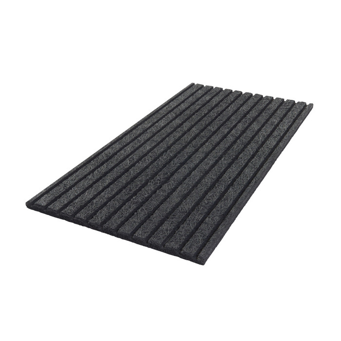 Träbetong Barcode Svart 25 x 600 x 1200 mm Fibrotech