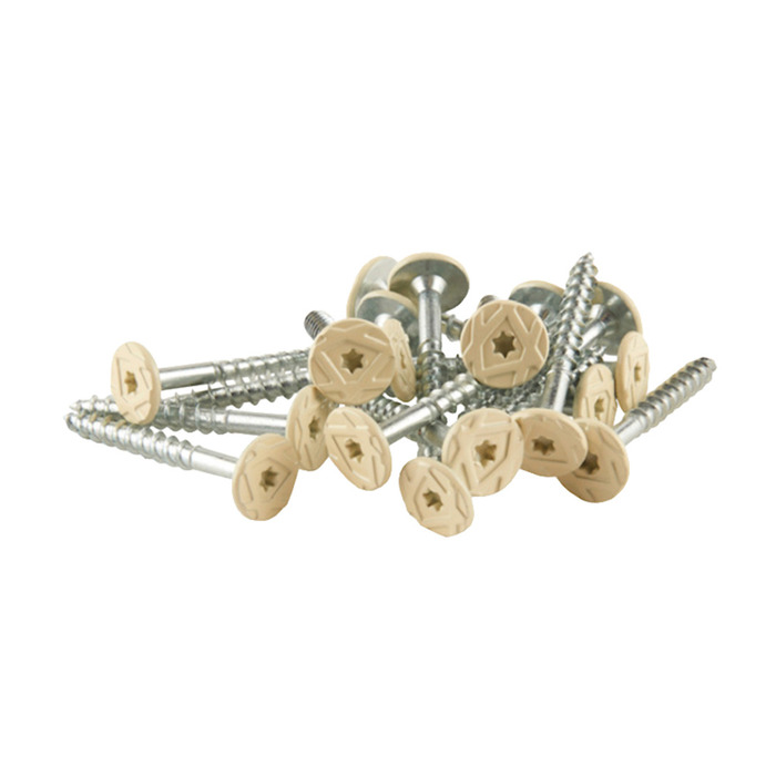 Skruv T/träbetong 5 X 45 Mm Beige 100-pack Fibrotech