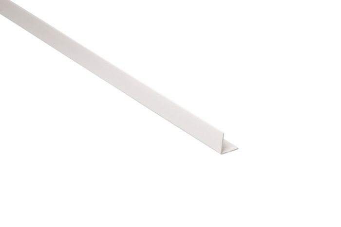 Hörnlist PVC Vit 15 x 15 mm - 2,5 m Primo