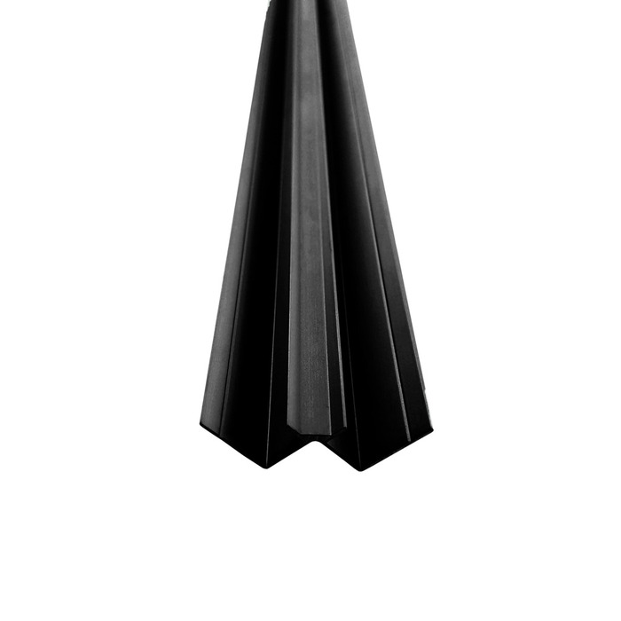 Hörnlist Invändig 600 Mm Svart Kitchenline