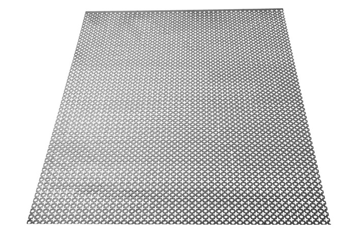 Stålplåt 453C Perforerad 1 x 400 x 1000 mm
