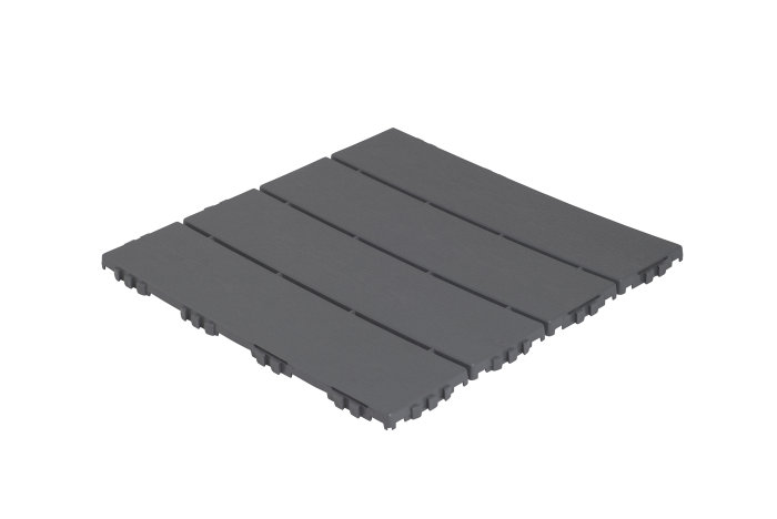 Golvplatta Woodlook Mörkgrå 11-pack Hestra