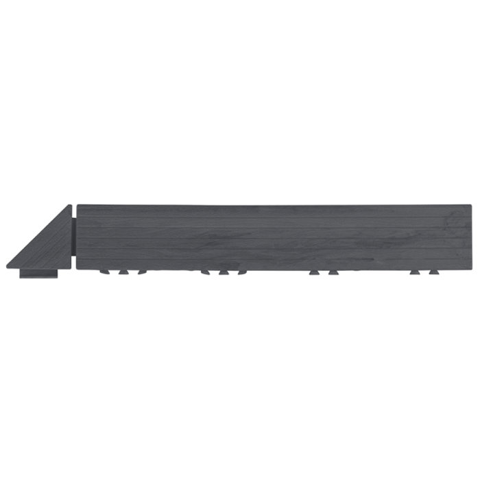 Hörnlist Woodlook Mörkgrå 2-pack Hestra