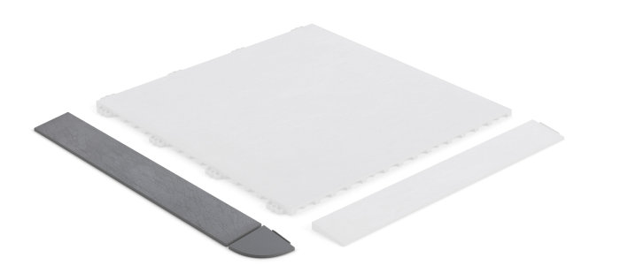 Hörnlist Stone Mörkgrå 2-pack Hestra