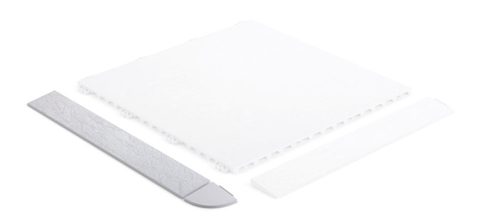 Hörnlist Stone Ljusgrå 2-pack Hestra