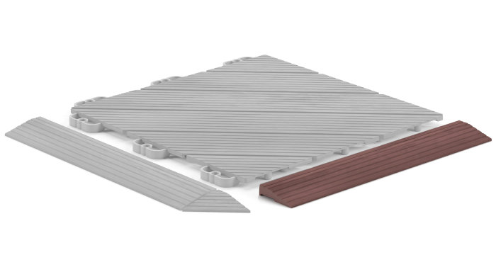 Kantlist Deck45 Soft Mahogany 2-pack Hestra