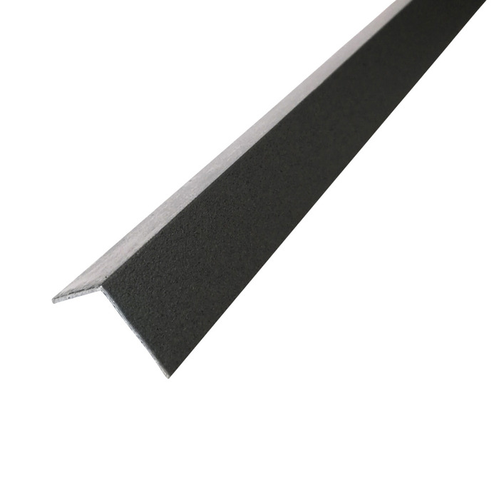Hörnlist Alu Antracitgrå 20 x 20 mm - 2,6 m