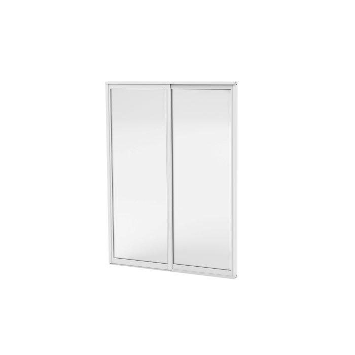 Skjutdörr 2-delad Isolerglas - 1995 X 1990 Mm