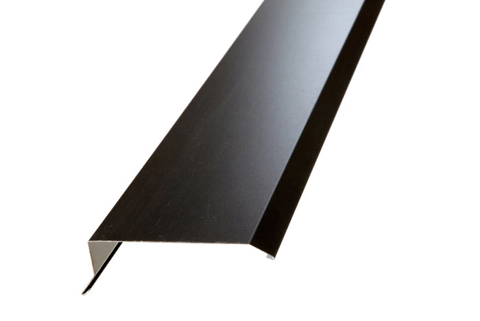 Gavelbeslag Svart 80 X 2000 Mm