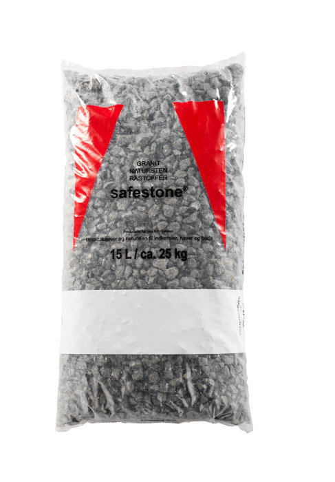 Granitsten Svart 15 L Safestone