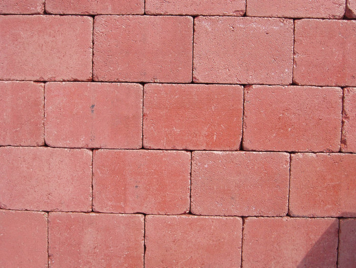 Marksten Tumlad Röd 21 X 14 X 5 Cm Boke