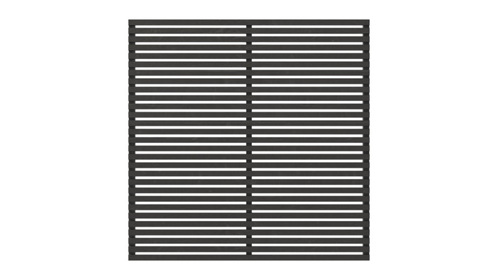 Skärm Grundmålad Svart 180 X 180 Cm