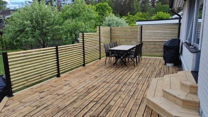 Mellanstolpe Broken Svart 890 Mm Steel Design