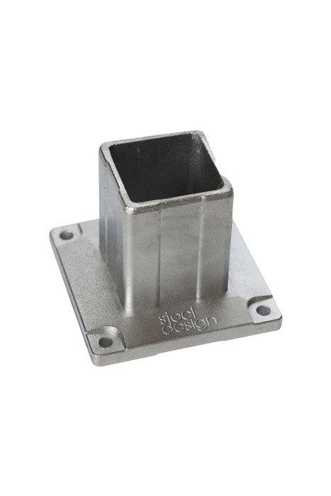 Stolpsko Galvad 120 X 120 Mm Steel Design