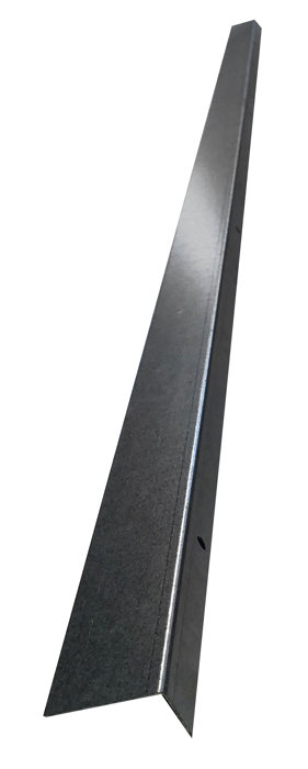 Snigelkantlist Stål Galvad 120 X 4 Cm