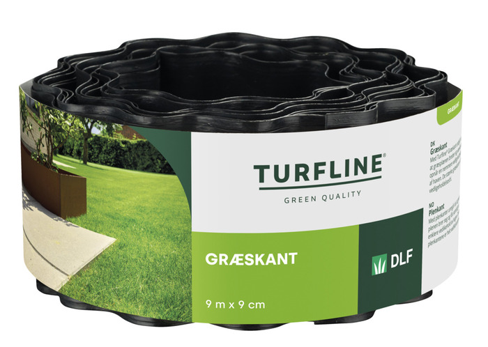 Gräskant Svart 9 M X 9 Cm Turfline