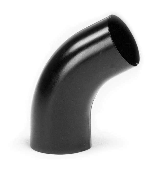 Rörvinkel 70° Svart