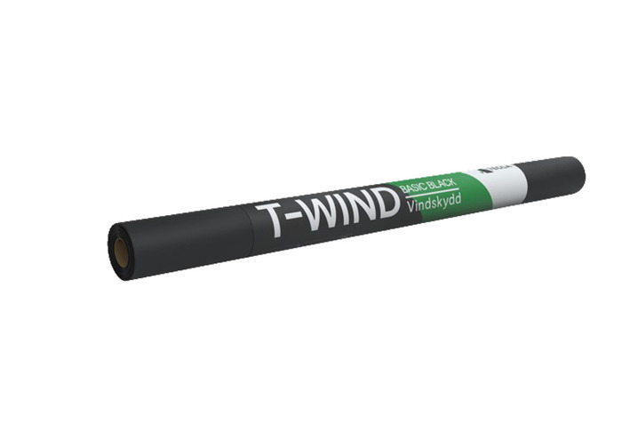 Vindskydd T-Wind Basic Svart 1250 Mm X 20 M Tecca