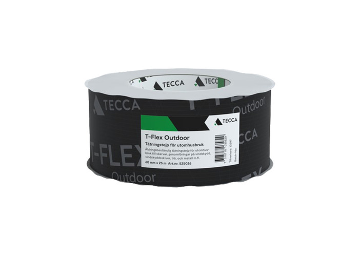 Tätningstejp T-Flex Outdoor 25 M X 60 Mm Tecca