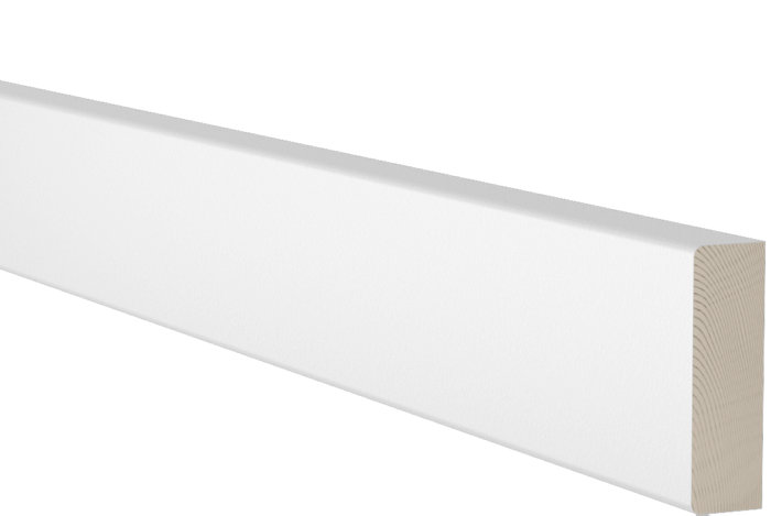 Täckbräda Furu Vit 21 X 69 Mm - 2,2 M EHL Prolist