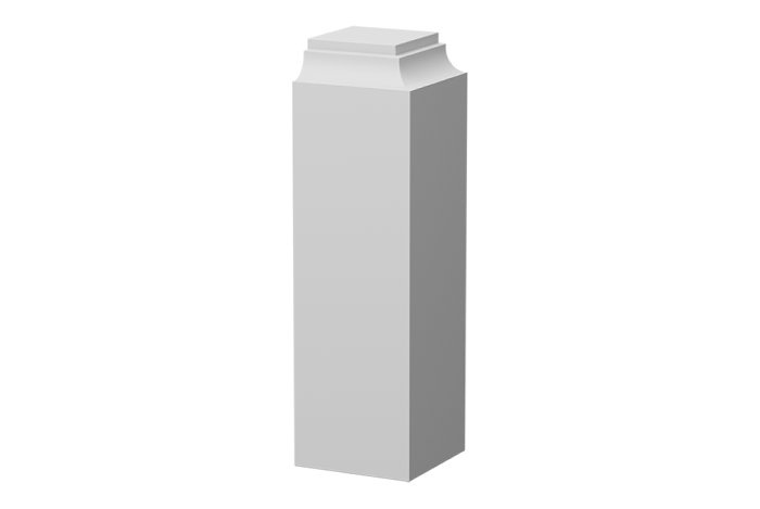 Sockelkloss Furu Vit 30 x 30 x 155 mm 2-pack EHL Prolist