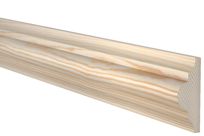 Dekorlist Furu 12 X 34 Mm - 2,4 M EHL Prolist