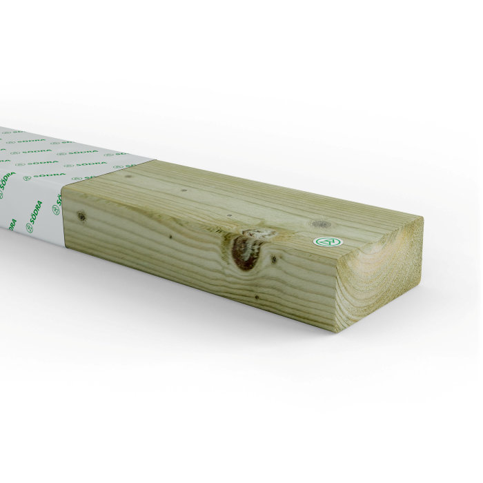 Regel Impregnerad 45 X 95 Mm - 4,2 M Södra Wood