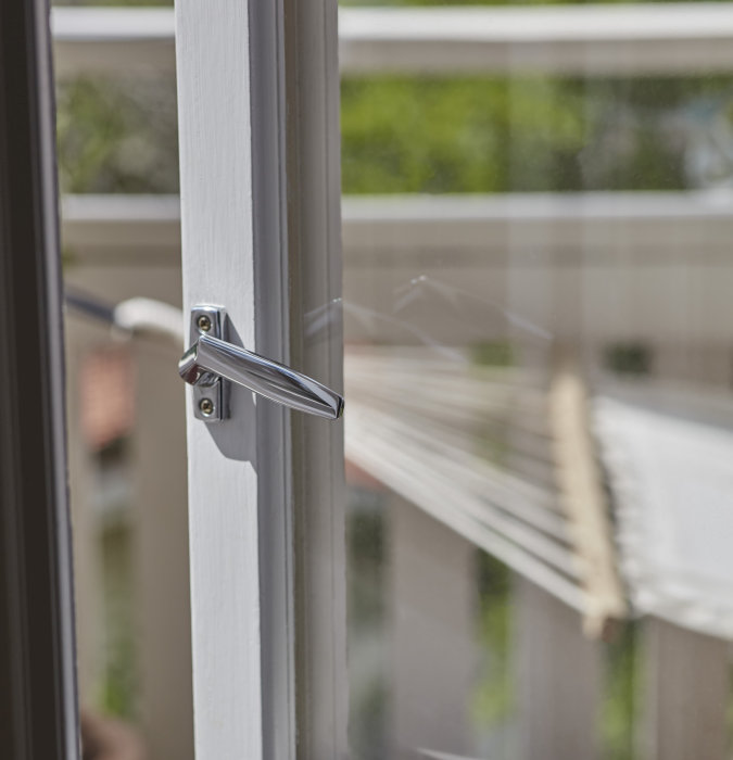 Fönsterdörrhandtag H Krom SB Habo