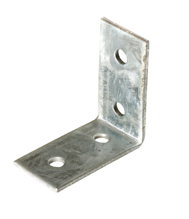 Vinkelbeslag Varmförzinkat 40 x 40 x 20 mm 50-pack Heco