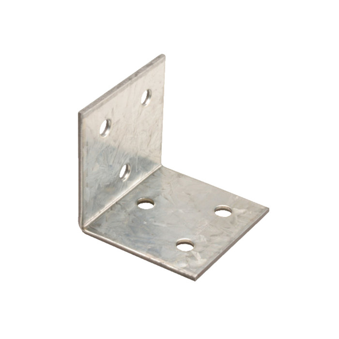 Vinkelbeslag Varmförzinkat 40 x 40 x 40 mm 50-pack Heco