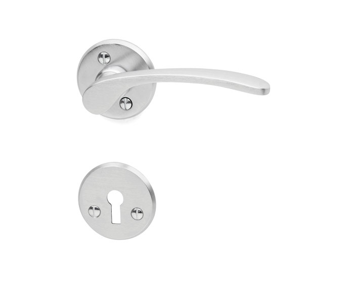 Innerdörrhandtag A9639 Borstad Krom