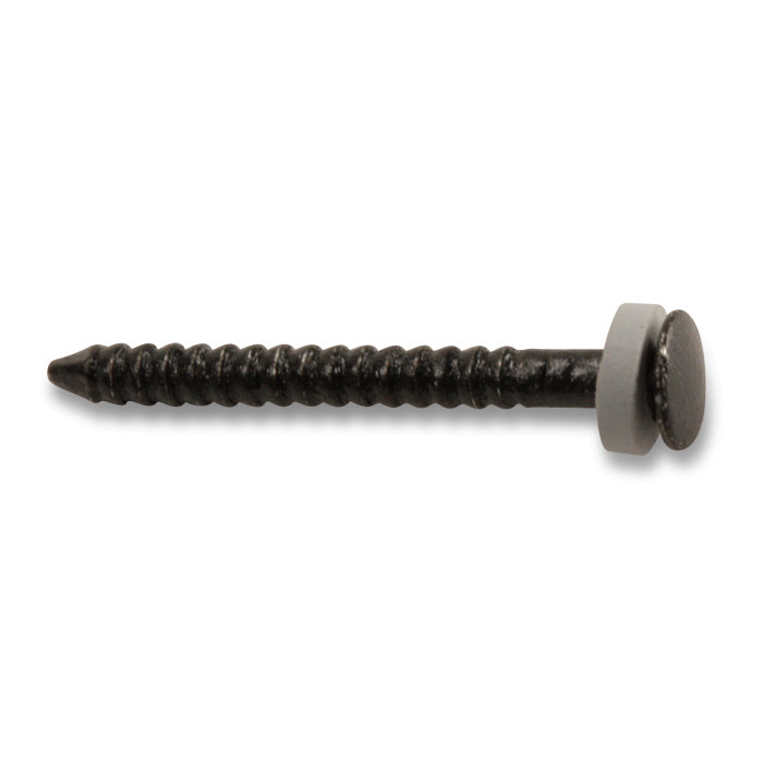Bleckspik 2,5 x 30 mm Svart 50-pack Heco