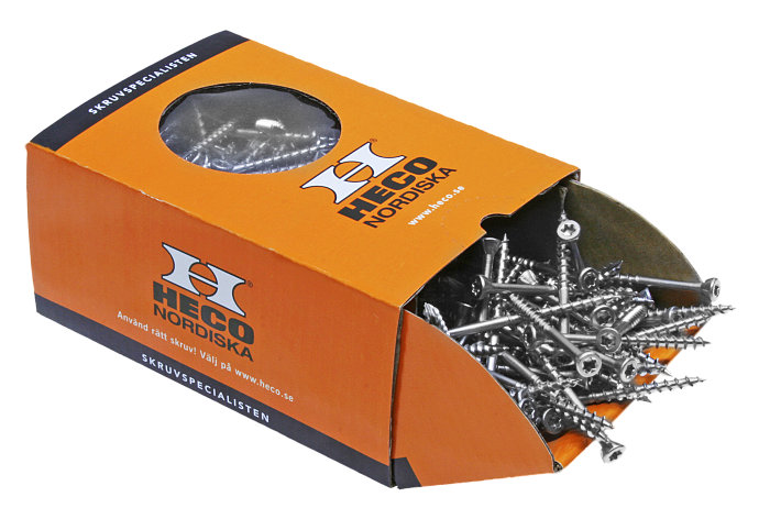 Trallskruv A4 4,8 x 75 mm 100-pack Heco