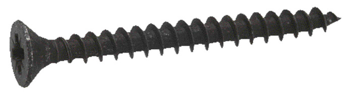 Träskruv FXH Svart 3 X 25 Mm 10-pack Heco