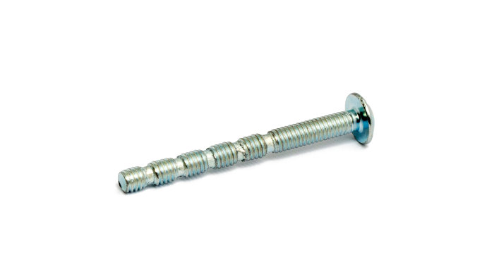 Skruv M4 40 mm Elzink 10-pack Habo
