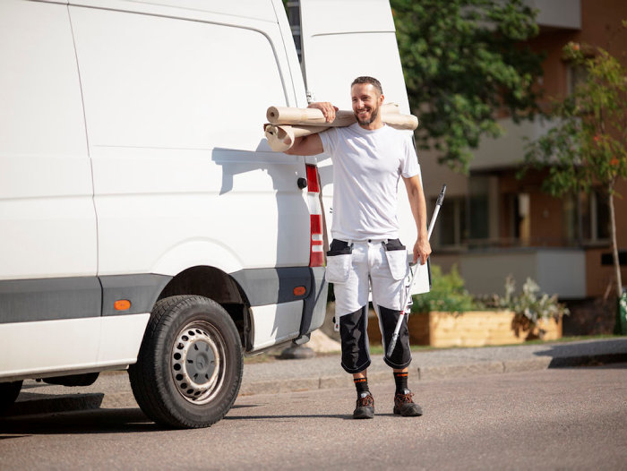 T-shirt Vit Strl. XXL Jobman Workwear