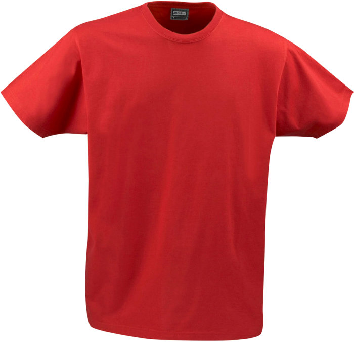 T-shirt Röd Strl. L Jobman Workwear
