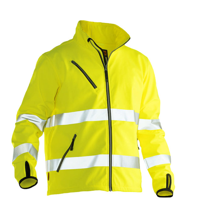 Softshell Jacka Varsel Gul