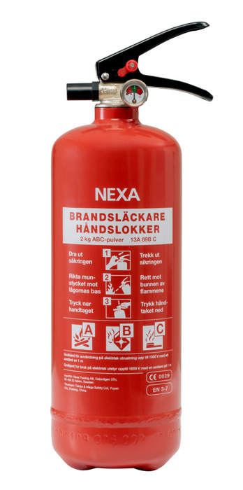 Brandsläckare 2 Kg Nexa