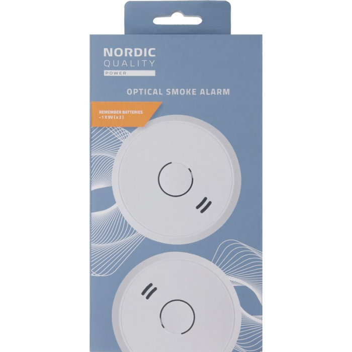 Brandvarnare med Optisk sensor - jem & fix